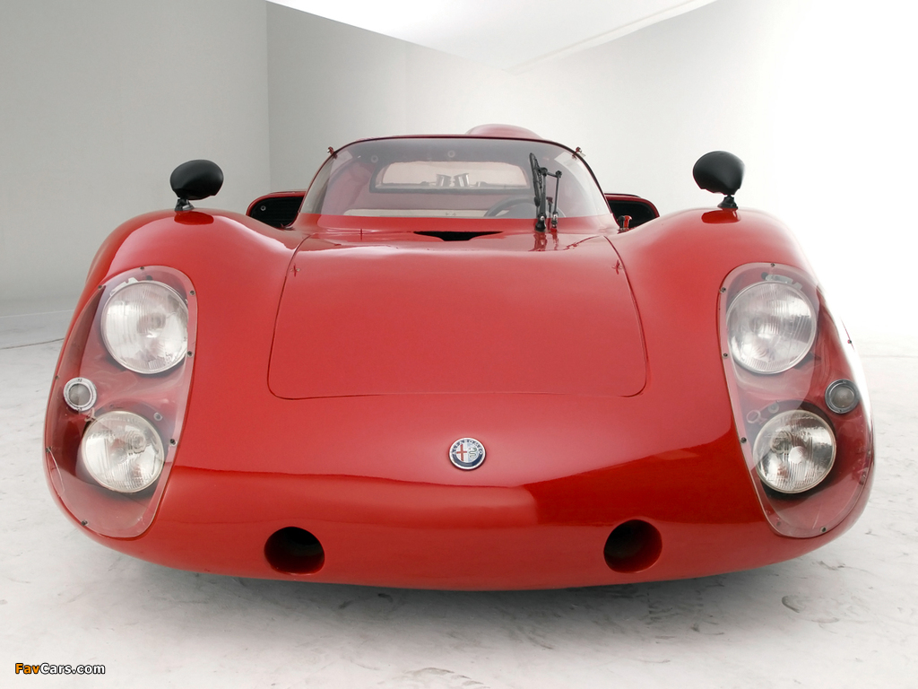 Alfa Romeo Tipo 33/2 Le Mans (1968–1969) wallpapers (1024 x 768)