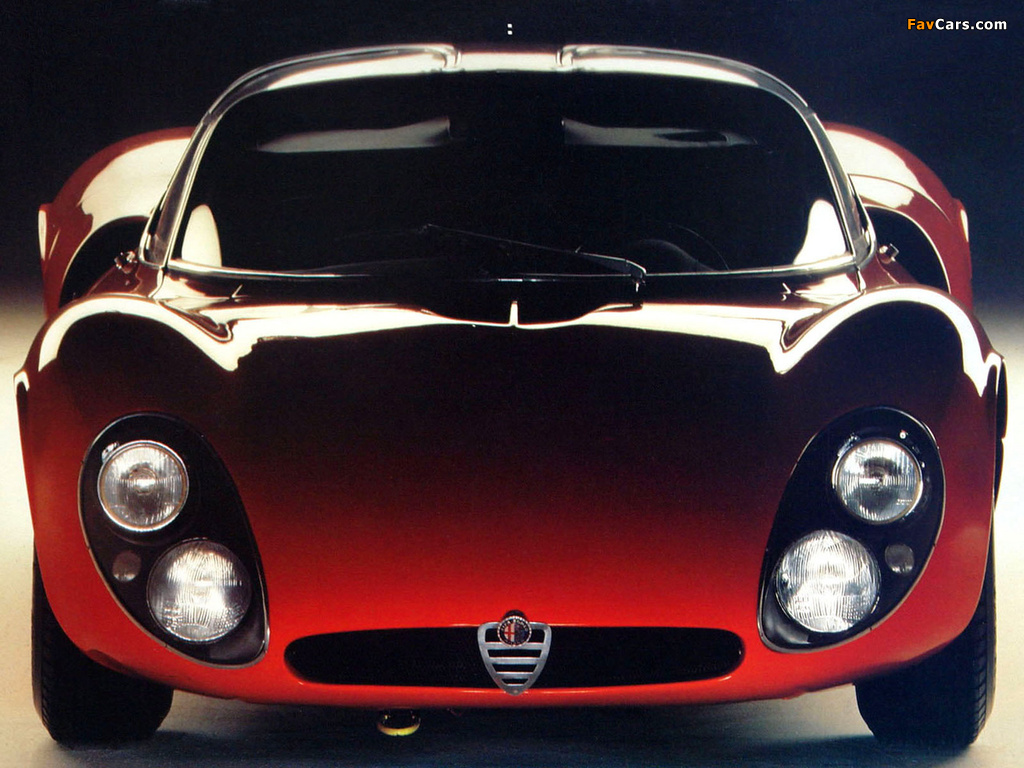 Alfa Romeo Tipo 33 Stradale Prototipo (1967) images (1024 x 768)
