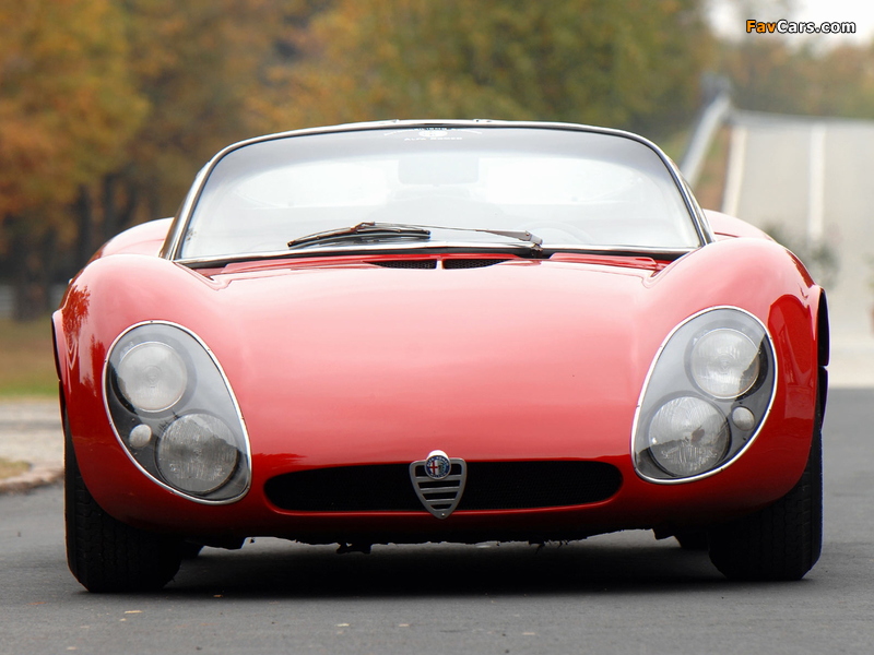 Pictures of Alfa Romeo Tipo 33 Stradale Prototipo (1967) (800 x 600)