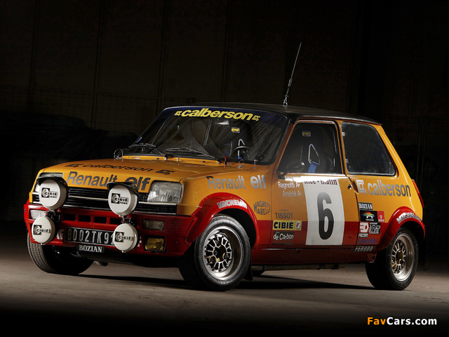 Images of Renault 5 Alpine Rally Car (1977) (640 x 480)