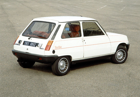 Pictures of Renault 5 Alpine Turbo (1982–1984)