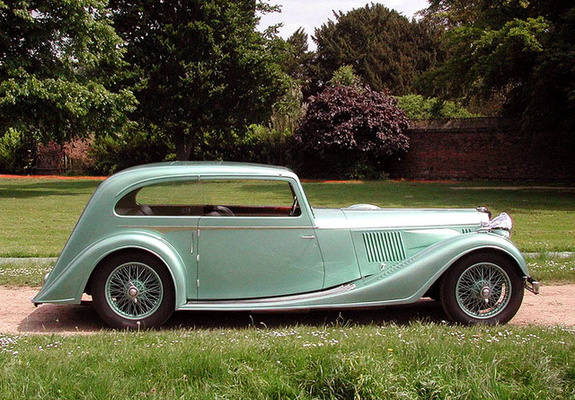 Pictures of Alvis Speed 25 Coupe by Vanden Plas (1938)