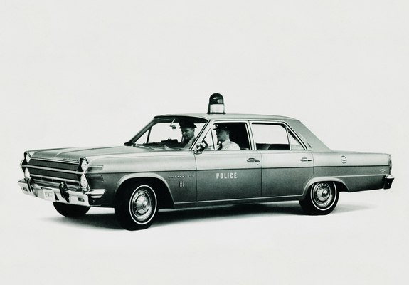 Photos of AMC Ambassador 880 4-door Sedan Police Car 1966