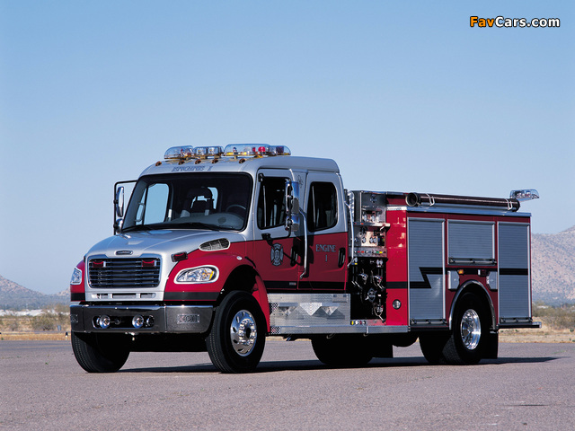 Freightliner Business Class M2 106 Crew Cab (2002) wallpapers (640 x 480)