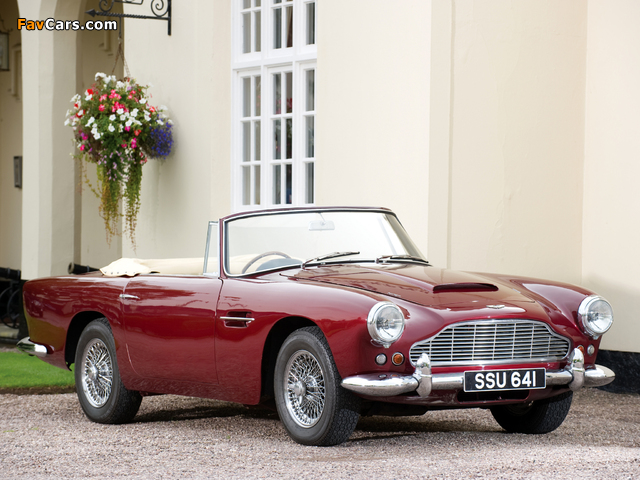 Pictures of Aston Martin DB4 Convertible (1962–1963) (640 x 480)