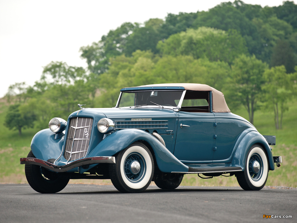 Images of Auburn 852 SC Convertible Coupe (1936) (1024 x 768)