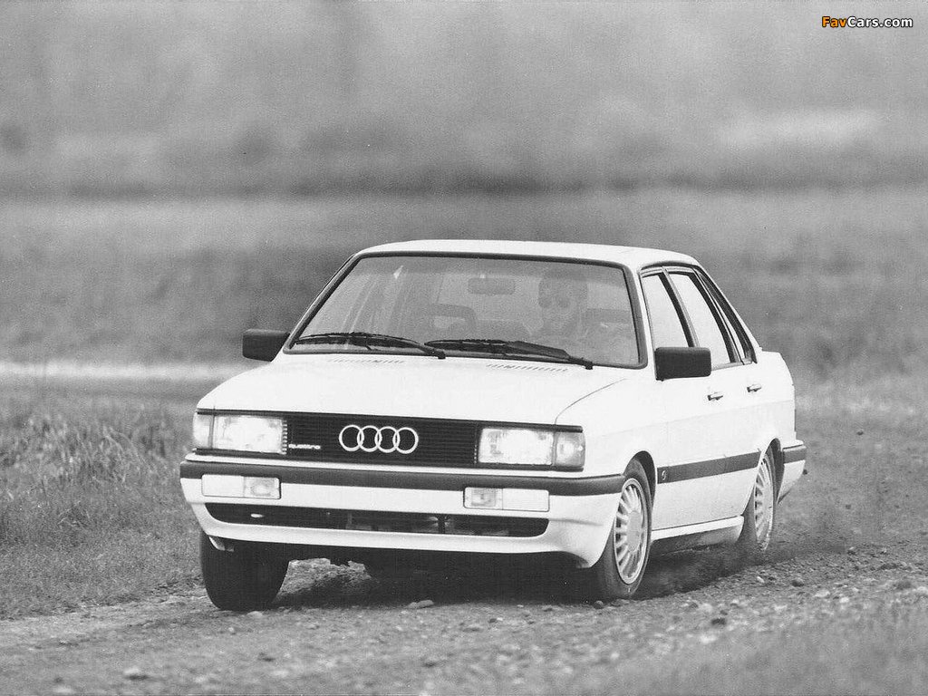 Photos of Audi 4000CS quattro (1985–1987) (1024 x 768)