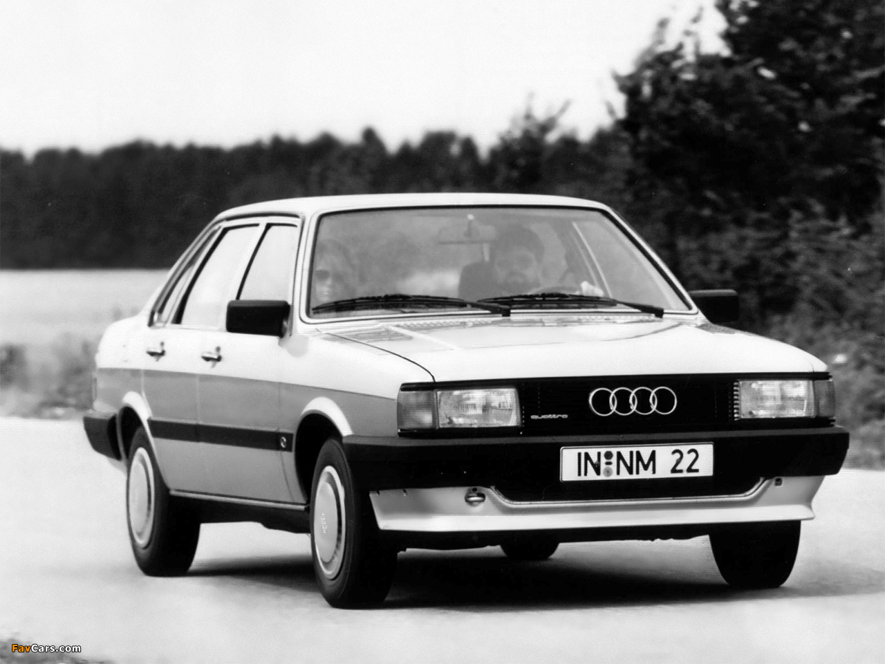 Wallpapers of Audi 80 quattro B2 (1984-1986) (1280x960)