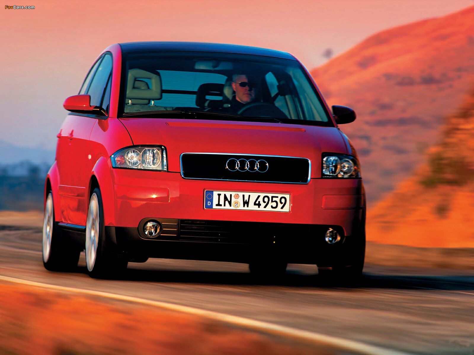 Audi A2 1.6 FSI (2004-2005) pictures (1600x1200)