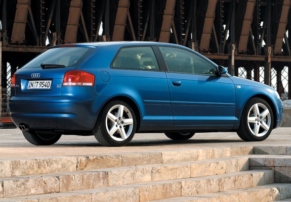 Audi A3 3.2 quattro 8P (2003–2005) photos