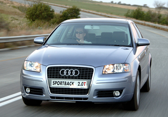 Audi A3 Sportback 2.0T ZA-spec 8PA (2005–2008) images