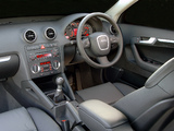 Audi A3 Sportback 3.2 quattro ZA-spec 8PA (2005–2008) images