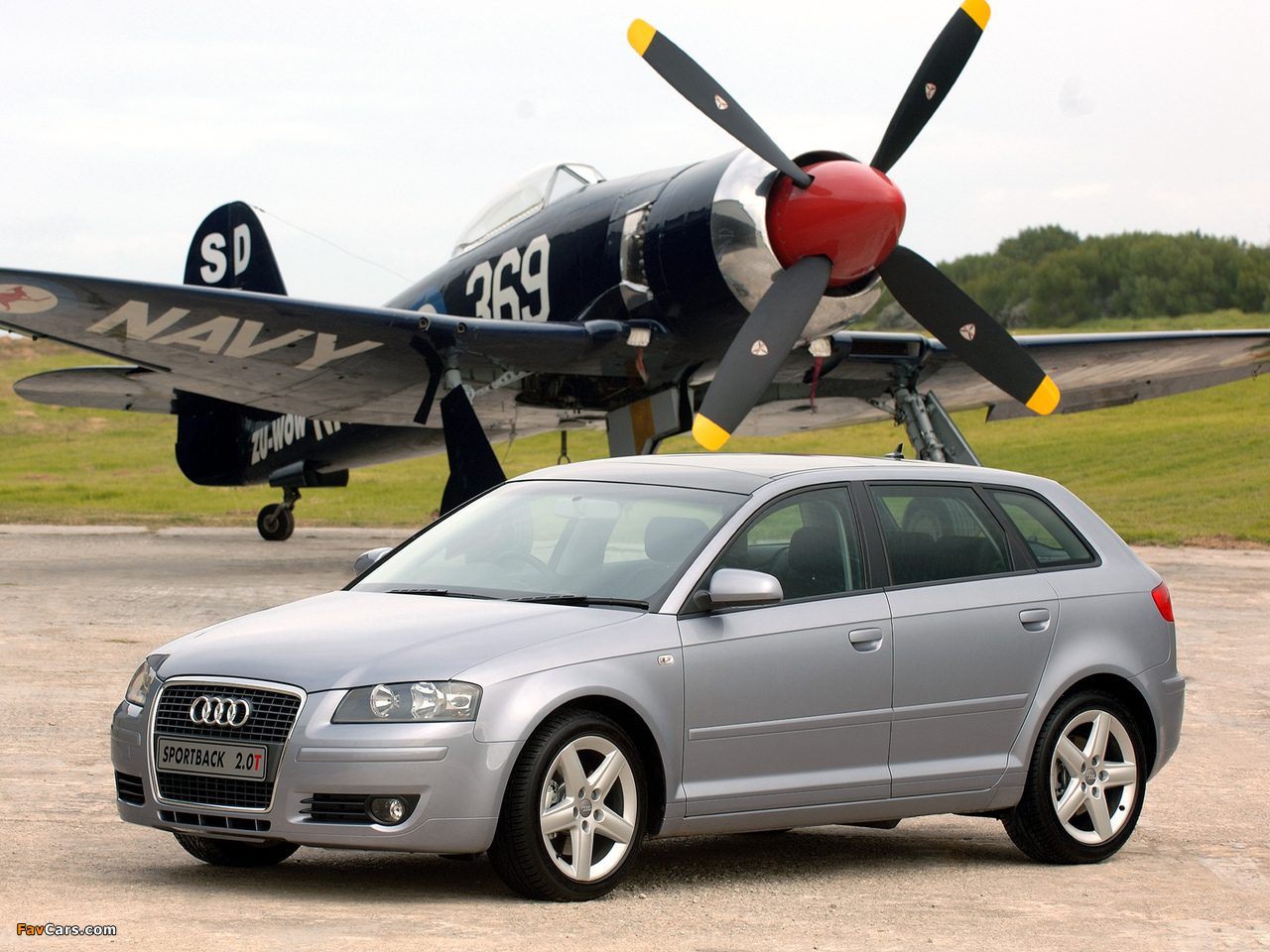 Audi A3 Sportback 2.0T ZA-spec 8PA (2005–2008) photos (1280 x 960)