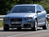 Audi A3 1.8T S-Line 8P (2005–2008) wallpapers