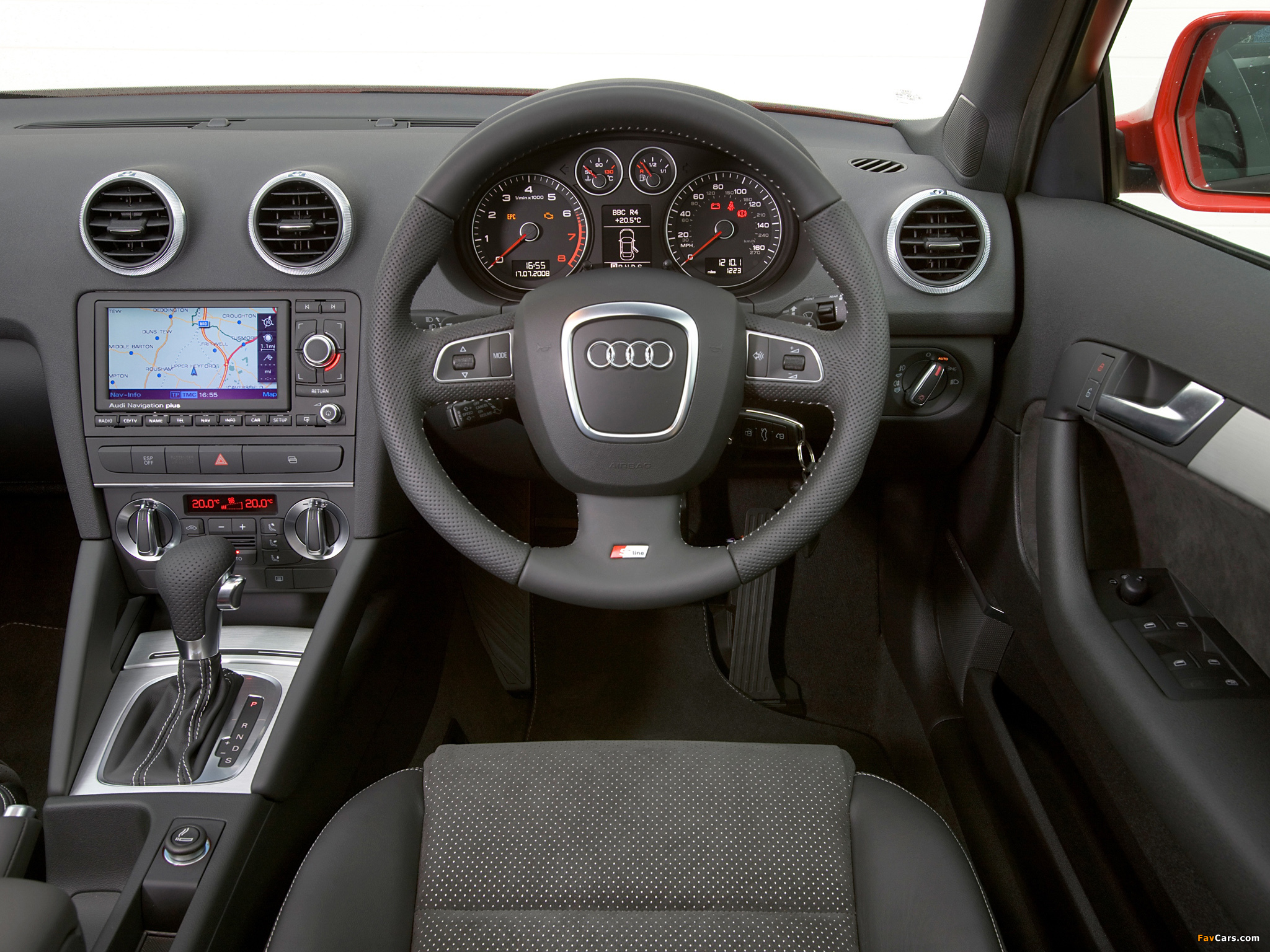 Audi A3 Sportback 2.0T S-Line UK-spec 8PA (2008–2010) pictures (2048 x 1536)