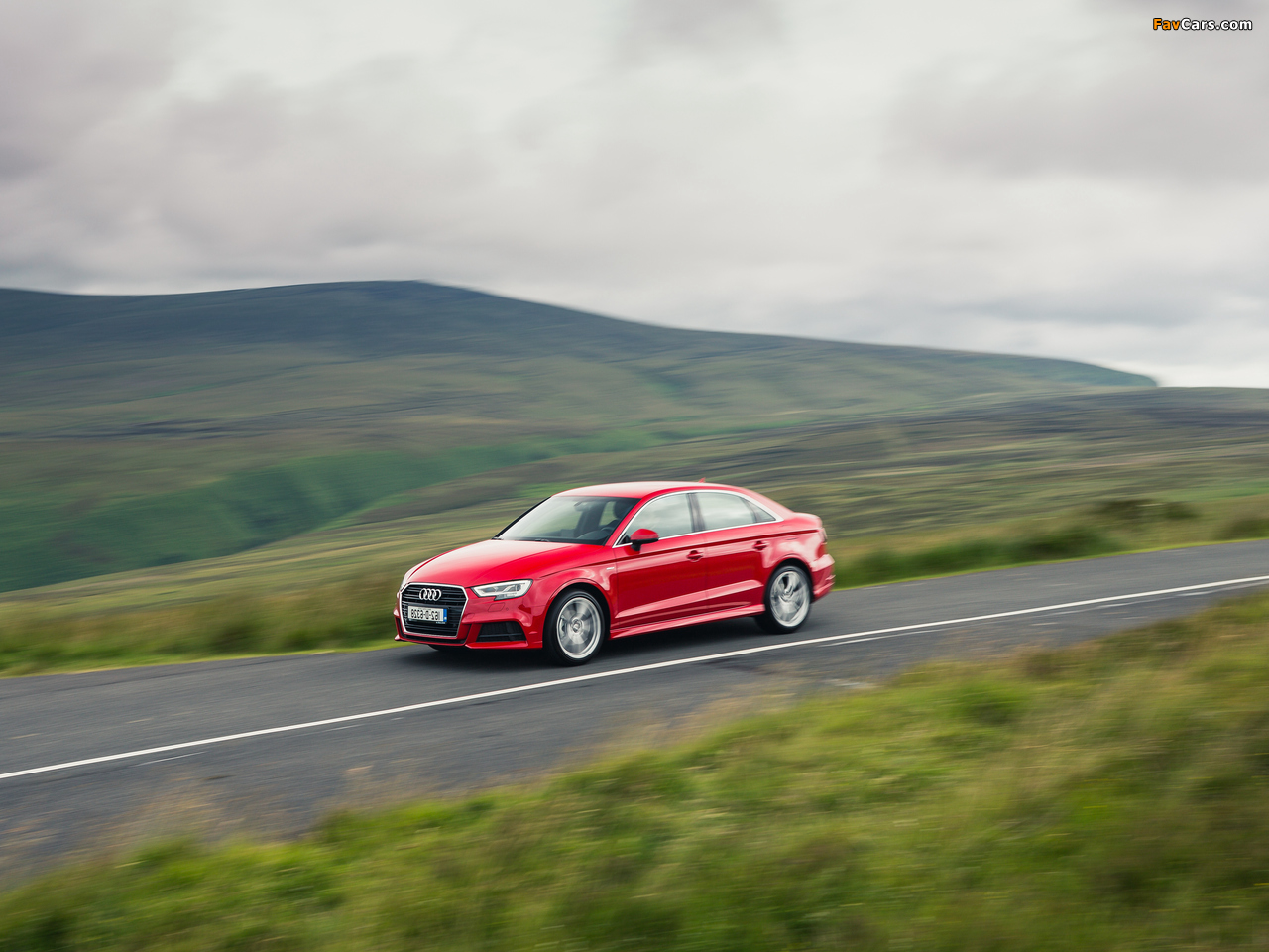 Audi A3 Sedan 2.0 TDI S line UK-spec (8V) 2016 images (1280 x 960)
