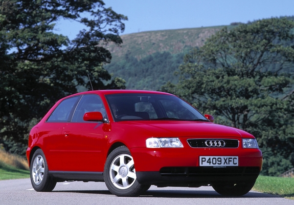 Photos of Audi A3 UK-spec 8L (1996–2000)