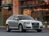 Pictures of Audi A3 Sportback 2.0T US-spec 8PA (2005–2008)