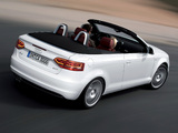 Pictures of Audi A3 2.0T S-Line Cabriolet 8PA (2008–2010)