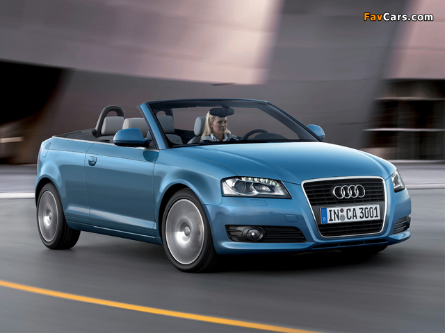 Pictures of Audi A3 2.0 TDI Cabriolet 8PA (2008–2010) (640 x 480)