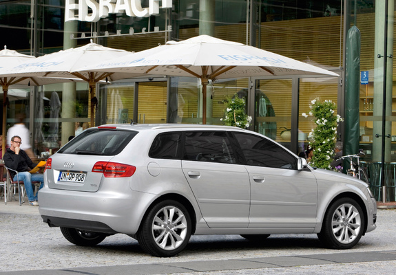 Pictures of Audi A3 Sportback TFSI 8PA (2010)