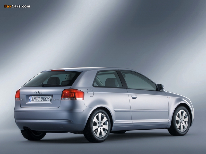 Audi A3 2.0 TDI 8P (2003–2005) wallpapers (800 x 600)