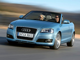 Audi A3 2.0 TDI Cabriolet 8PA (2008–2010) wallpapers
