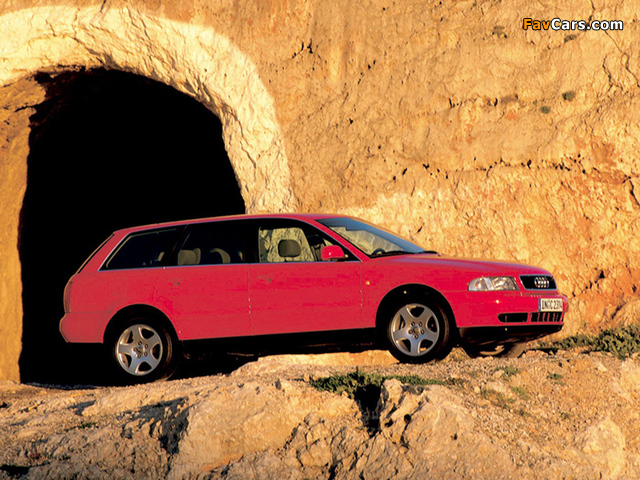 Audi A4 2.4 Avant B5,8D (1997–2001) photos (640 x 480)
