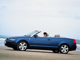 Audi A4 3.0 Cabrio (B6,8H) 2001–05 wallpapers