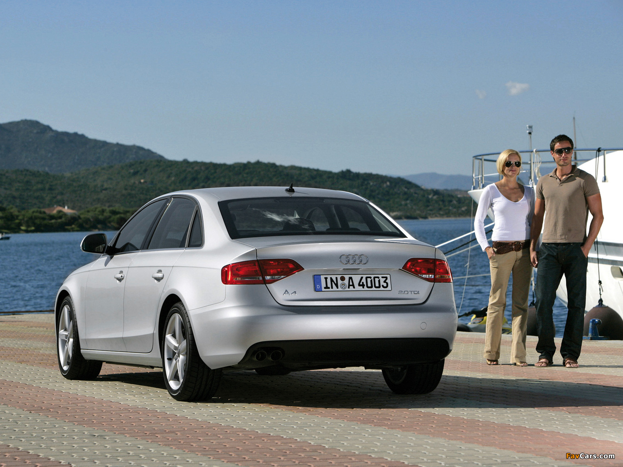 Audi A4 2.0 TDI Sedan B8,8K (2007–2011) pictures (1280 x 960)