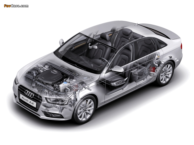 Audi A4 2.0 TFSI Sedan (B8,8K) 2012 pictures (800 x 600)