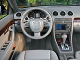 Images of Audi A4 3.2 quattro Cabrio US-spec B7,8H (2005)