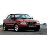 Photos of Audi A4 Sedan UK-spec B5,8D (1994–1997)