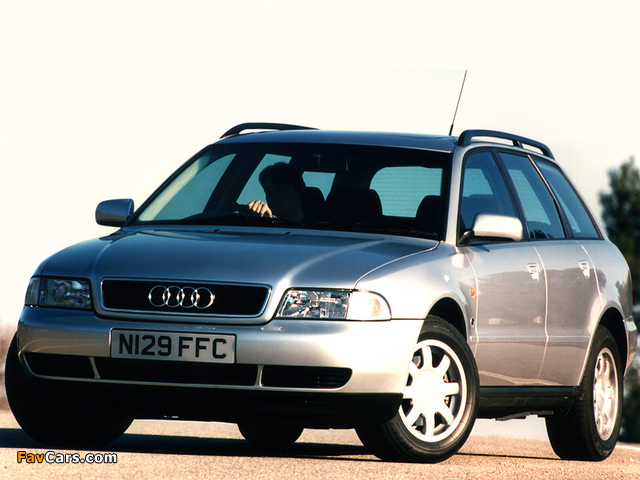 Photos of Audi A4 Avant UK-spec B5,8D (1995–2001) (640 x 480)