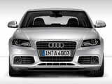 Pictures of Audi A4 2.0 TDI Sedan B8,8K (2007–2011)