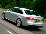 Pictures of Audi A4 3.0 TDI S-Line Sedan UK-spec B8,8K (2009–2011)