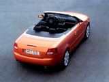 Audi A4 3.0 Cabrio B6,8H (2001–2005) wallpapers