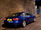 Audi A5 Sportback 3.0 TDI quattro UK-spec 2009–11 images