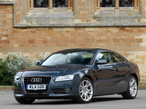 Audi A5 3.2 Coupe UK-spec 2007–11 wallpapers
