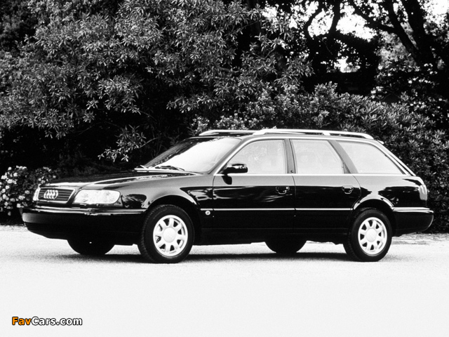 Audi A6 Avant US-spec (4A,C4) 1994–97 images (640 x 480)