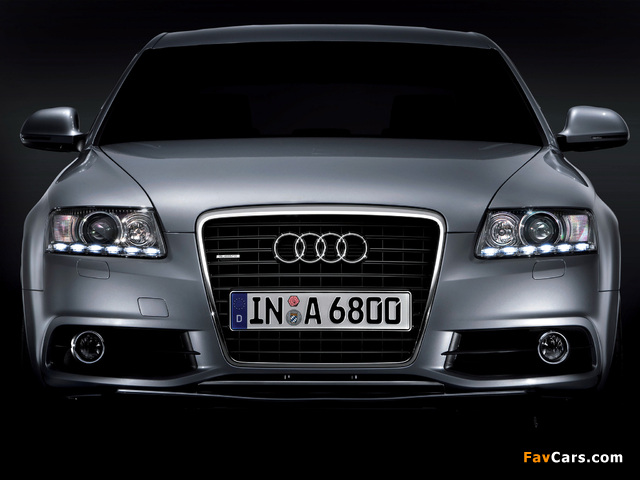 Images of Audi A6 3.0T quattro S-Line Sedan (4F,C6) 2008–11 (640 x 480)