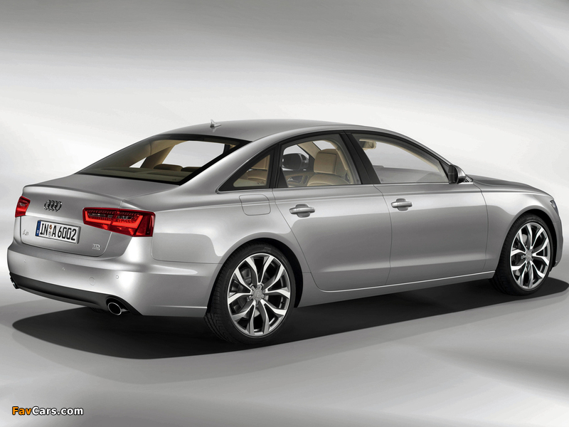 Images of Audi A6 3.0 TDI Sedan (4G,C7) 2011 (800 x 600)