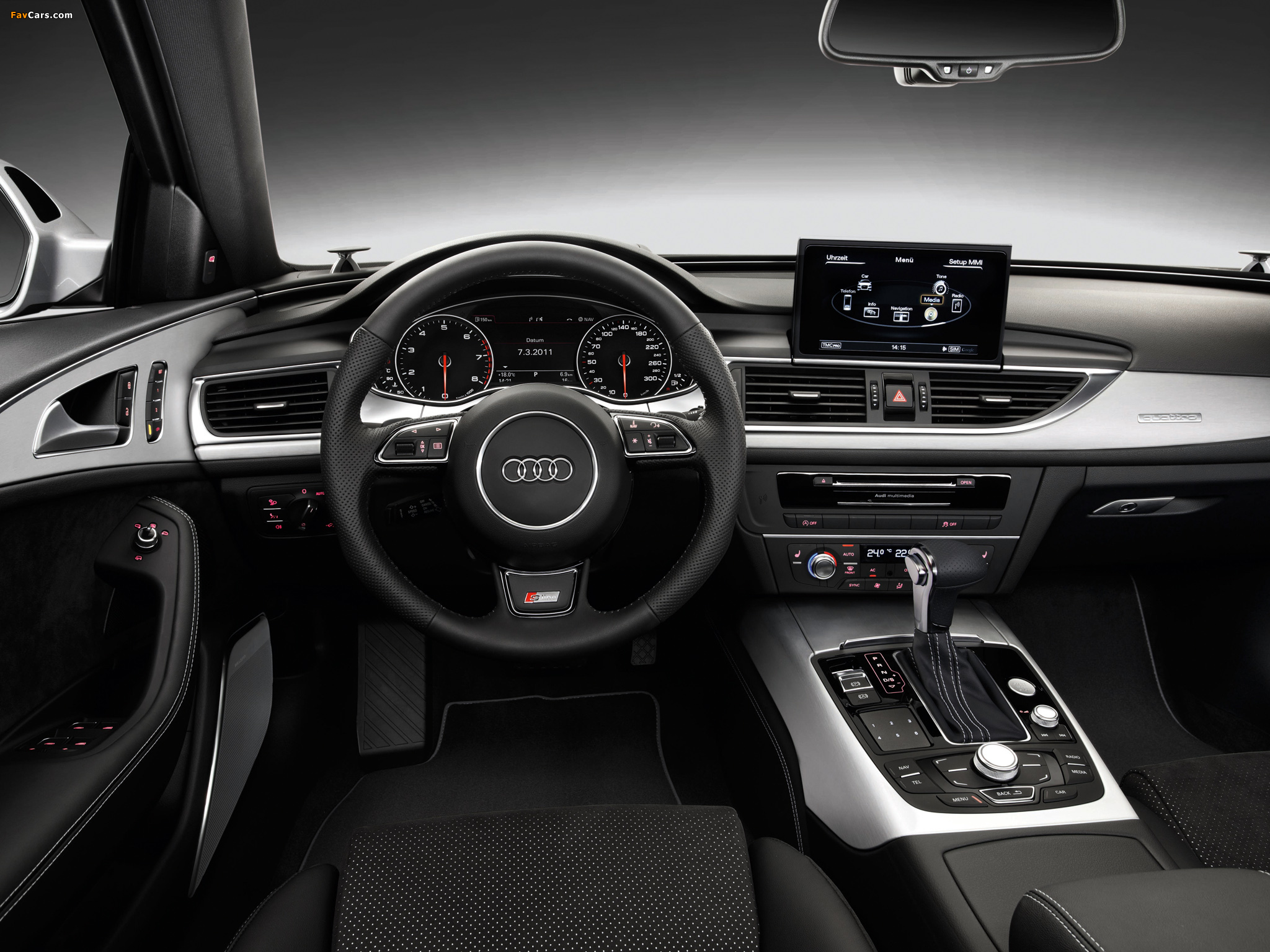Photos of Audi A6 3.0T S-Line Avant (4G,C7) 2011 (2048 x 1536)
