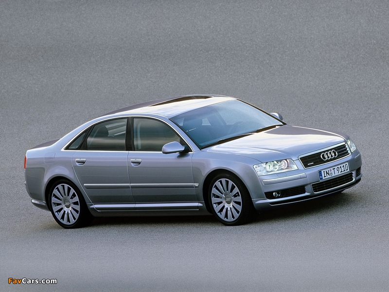 Audi A8 4.2 quattro (D3) 2003–05 photos (800 x 600)