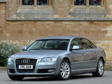 Audi A8 2.8 FSI UK-spec (D3) 2007–10 pictures