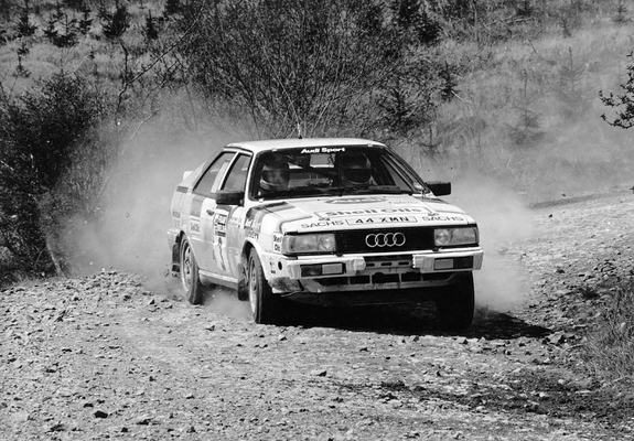 Audi Coupe quattro Rally Car (81,85) 1985–88 pictures