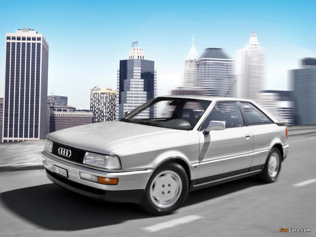 Audi Coupe (89,8B) 1988–91 wallpapers (1024 x 768)