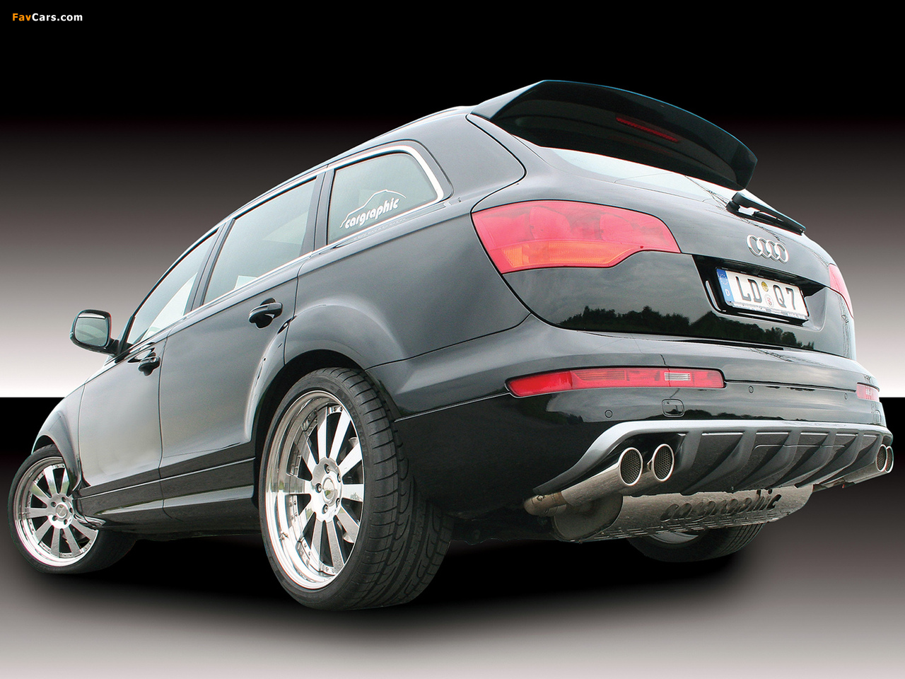 Cargraphic Audi Q7 2005–09 photos (1280 x 960)