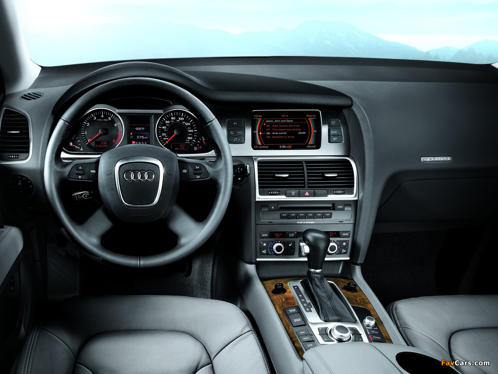 Audi Q7 3.6 quattro US-spec 2008–10 pictures (1024 x 768)
