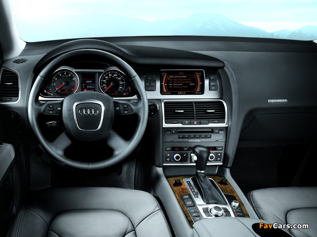 Audi Q7 3.6 quattro US-spec 2008–10 pictures (640 x 480)